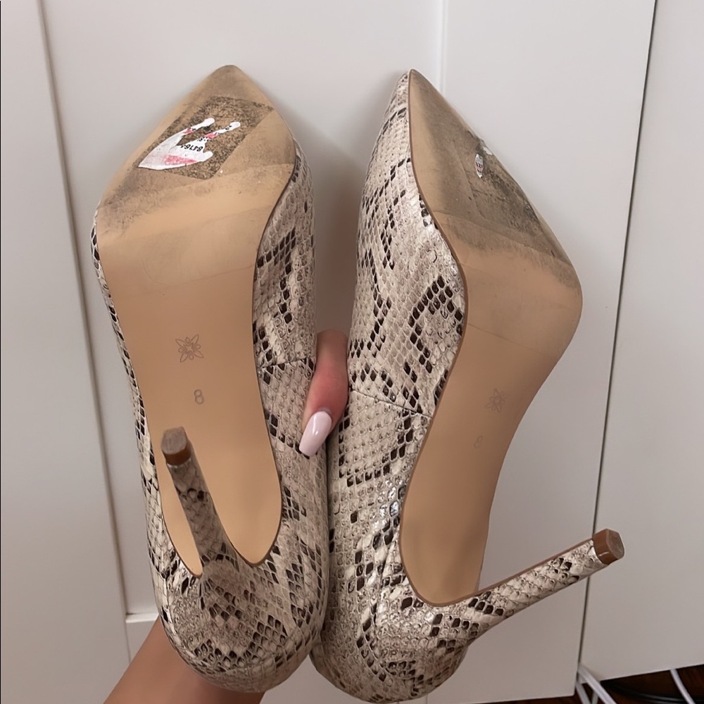 BCBGeneration Snake Pumps - donated - Picture 4 of 11